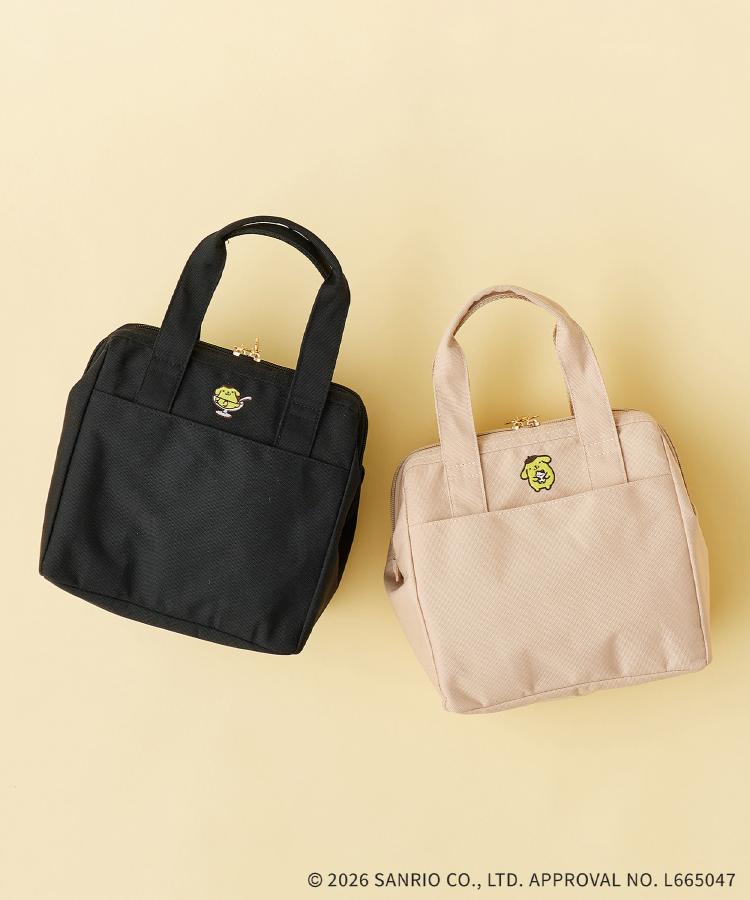 ◇【ポムポムプリン】保冷機能付きランチトートバッグ（ランチ小物