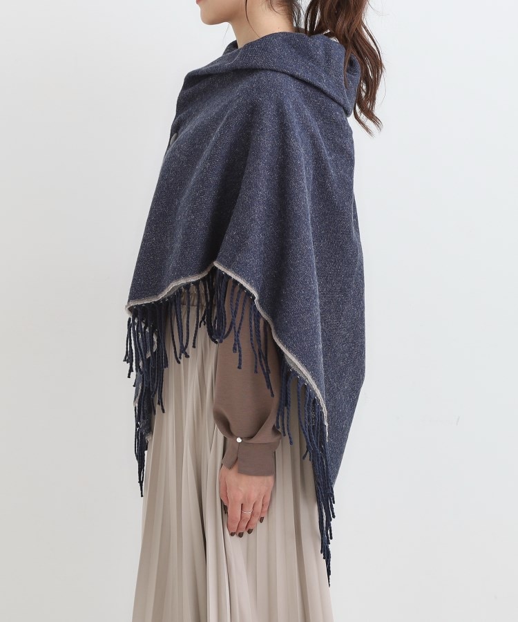 リバーシブル】心もほっこり アニマル柄ポンチョ（ポンチョ） | SHOO