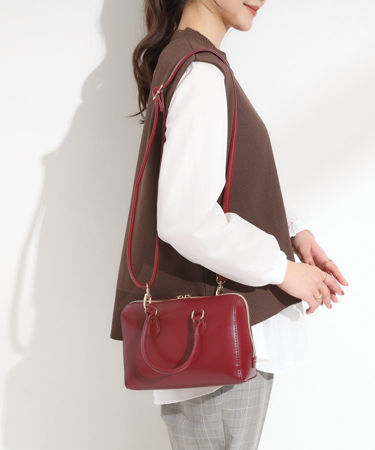 2WAY】ミニボストンバッグ（ショルダーバッグ） | SHOO・LA・RUE