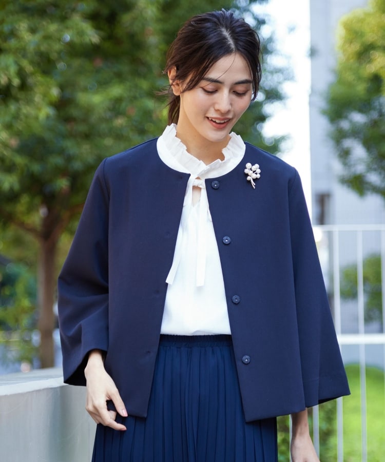 入卒/セレモニー/セットアップ可能/洗える】テントラインジャケット