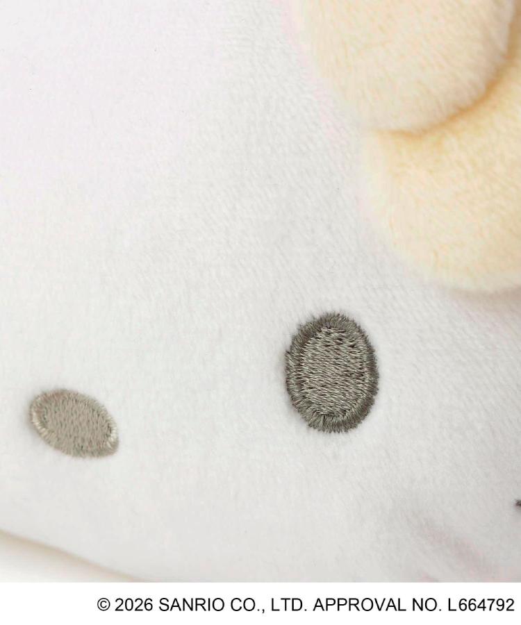 限定カラー】＜ハローキティ＞モノクロシリーズ カラビナ付ぬいぐるみ