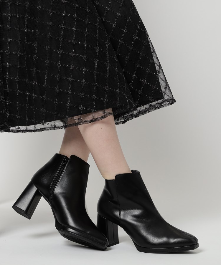 ブロックヒールショートブーツ（ブーツ・ブーティ） | ESPERANZA