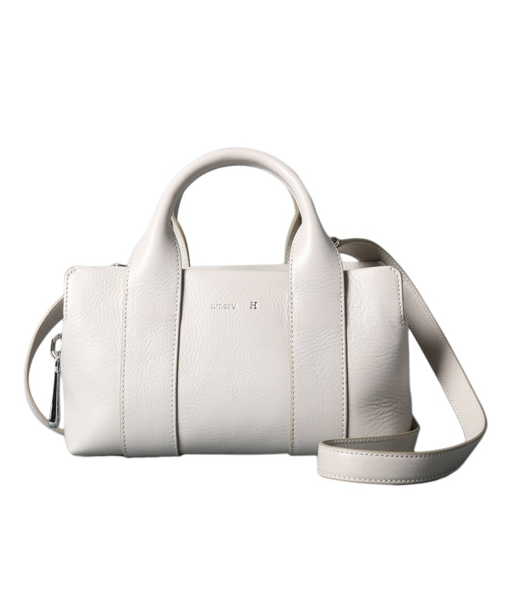 ランポ】レザーハンドバッグ S 2WAY 本革 ミニバッグ（商品番号：P25