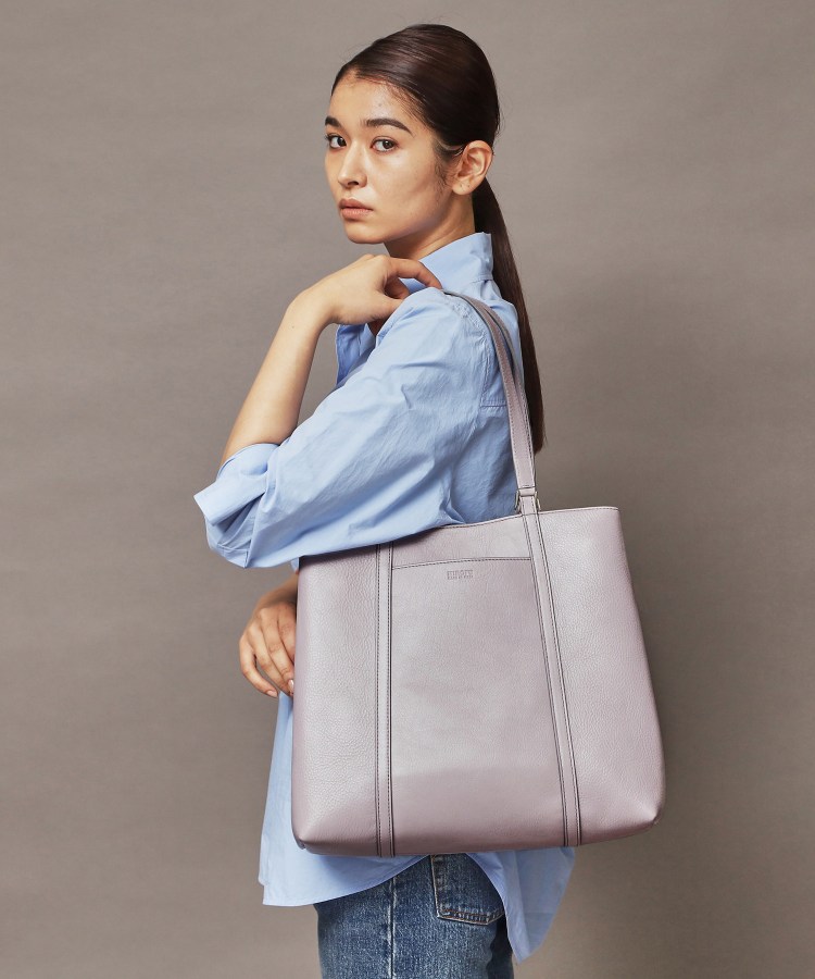 パティオ】レザートートバッグ L 2WAY 本革 A4サイズ ビジネスバッグ