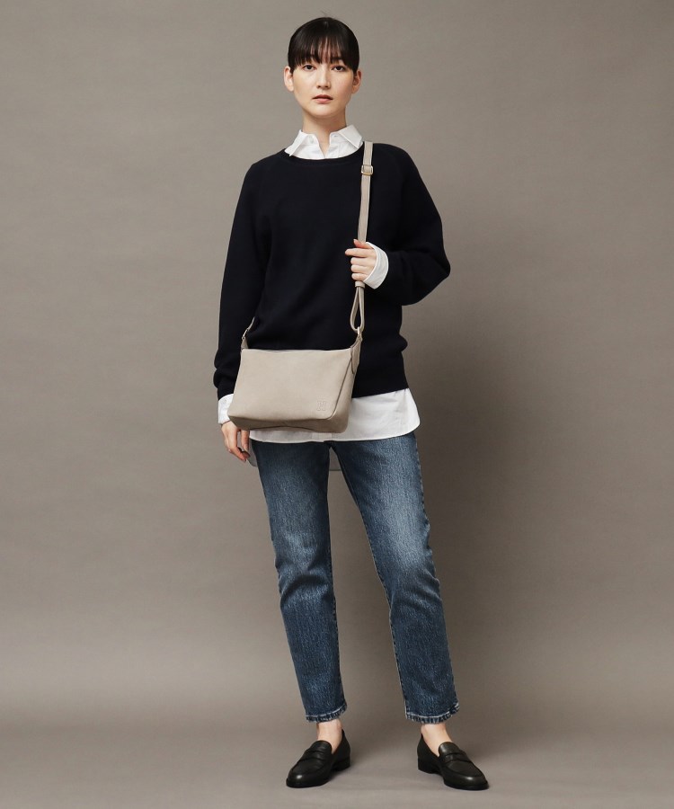 アルタレーナ】ヌバック レザーショルダーバッグ S 2WAY本革（商品番号