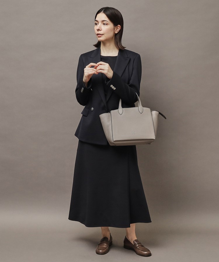 ヴァローレ】レザーハンドバッグ M 2WAY 本革（商品番号：P25-35415