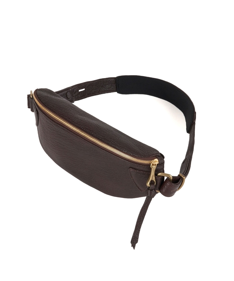 専用です。TOFF＆LOADSTONE、ウエストバッグ、黒、ブラック、レザー