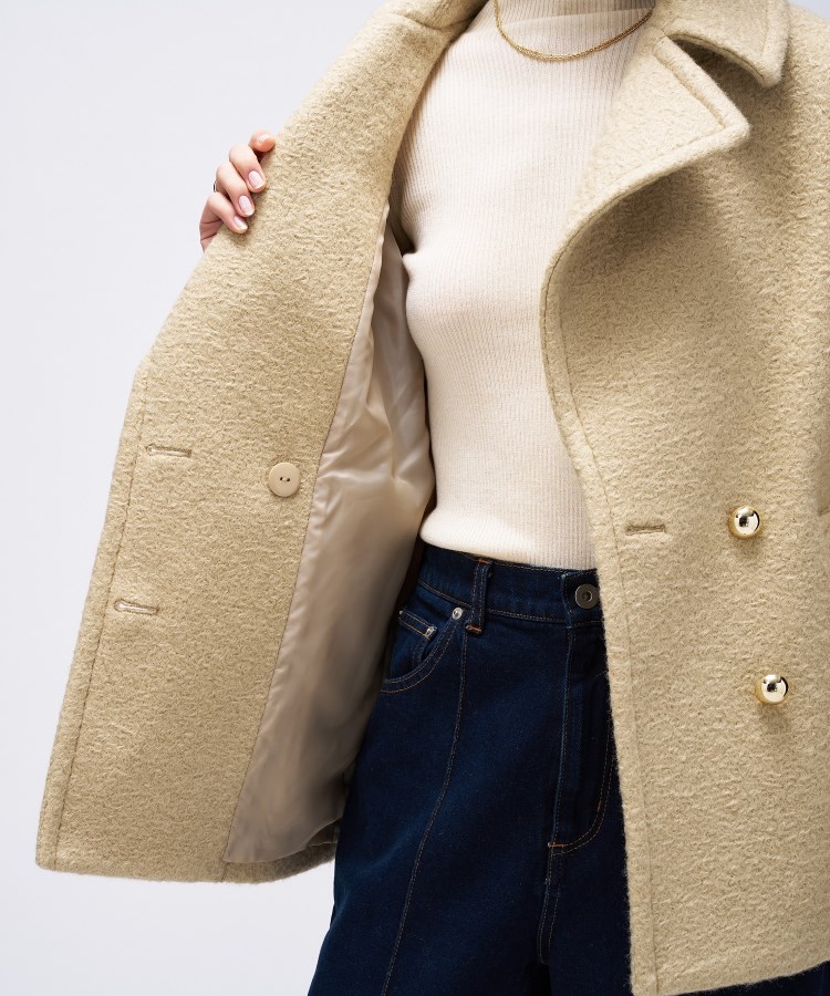 ループメルトンPコート（Pコート） | cloenc（クロエンス）| ワールド
