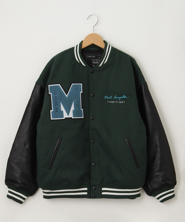 What it isNT（ワットイットイズント） MarkGonzalesバックロゴ中綿