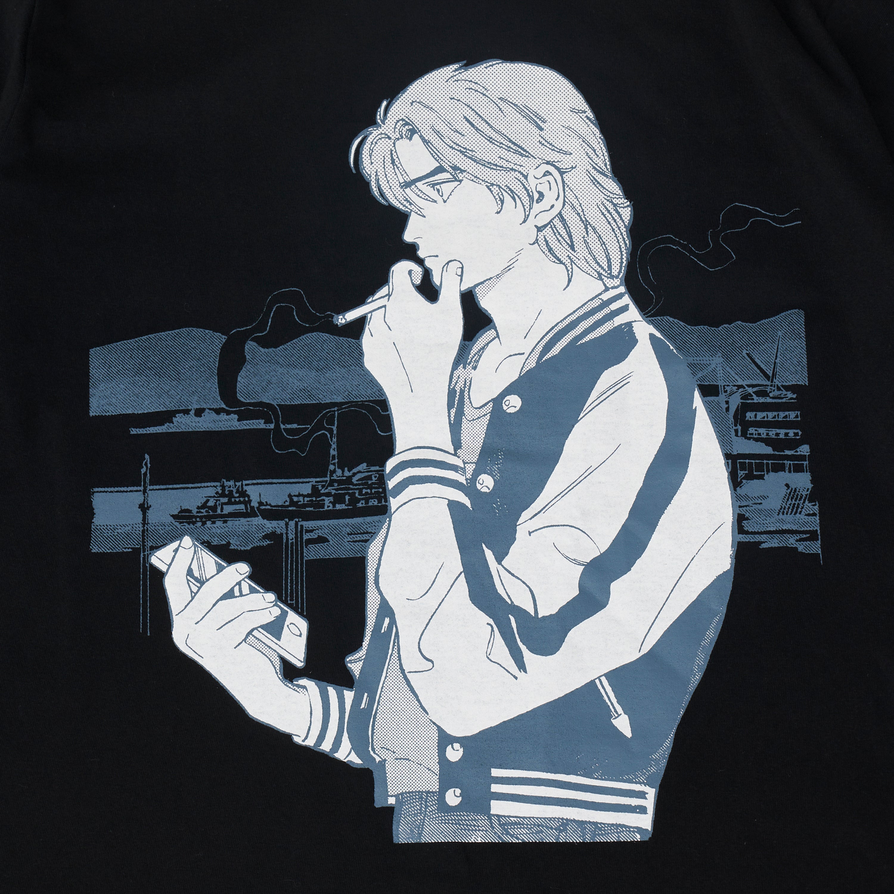 10th anniv. 「RUN」Long Sleeve T-Shirt BLACK – ワーナー