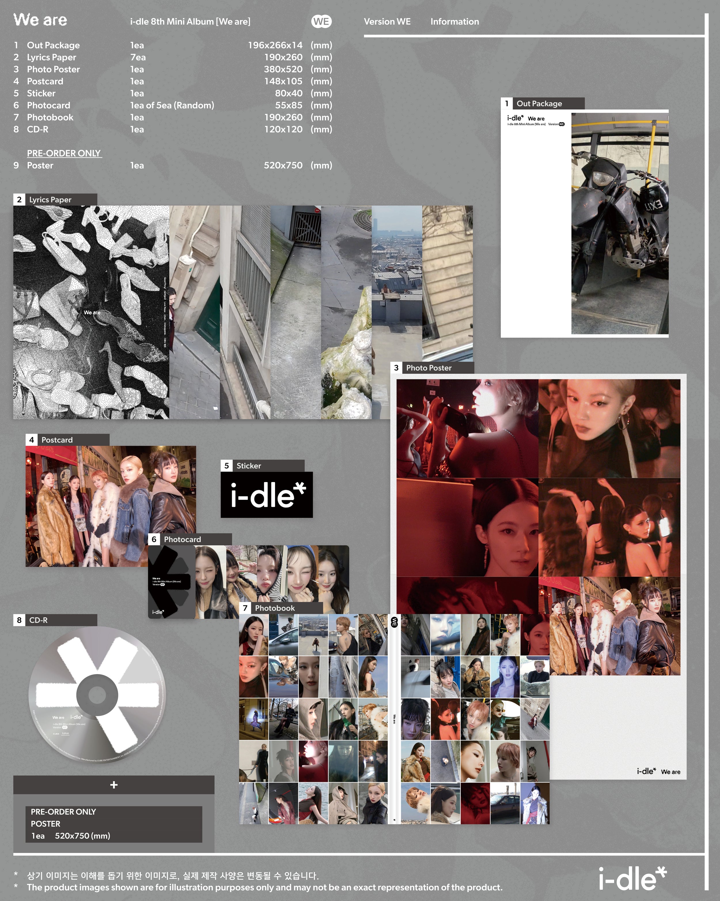 We are：8th Mini Album（全3種ランダム発送）＜ワーナーミュージック