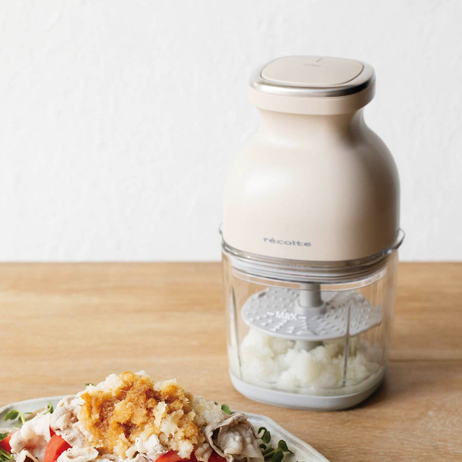 recolte（レコルト）コードレスカプセルカッターボンヌ クリーム