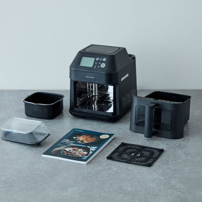 recolte(レコルト) ハイスチームエアーオーブン ナチュラルブラック