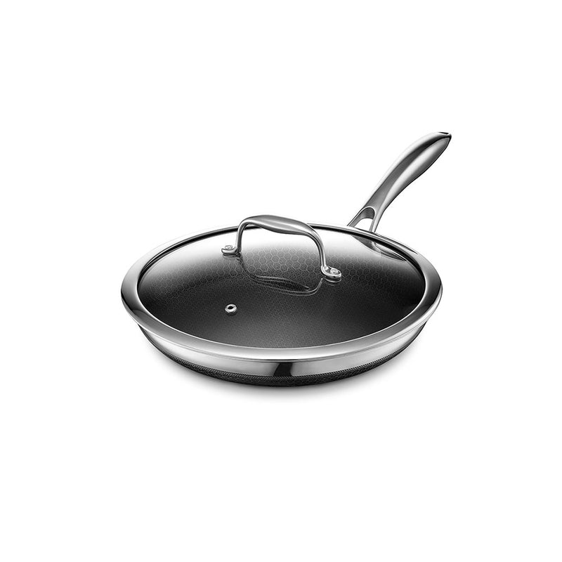 HexClad（ヘックスクラッド）ハイブリッド フライパン 蓋付き（Hybrid