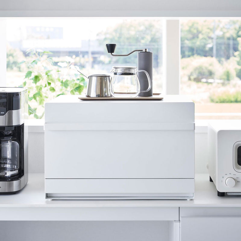 TOWER（タワー）ブレッドケース 引き出し型 2段 ホワイト 1857