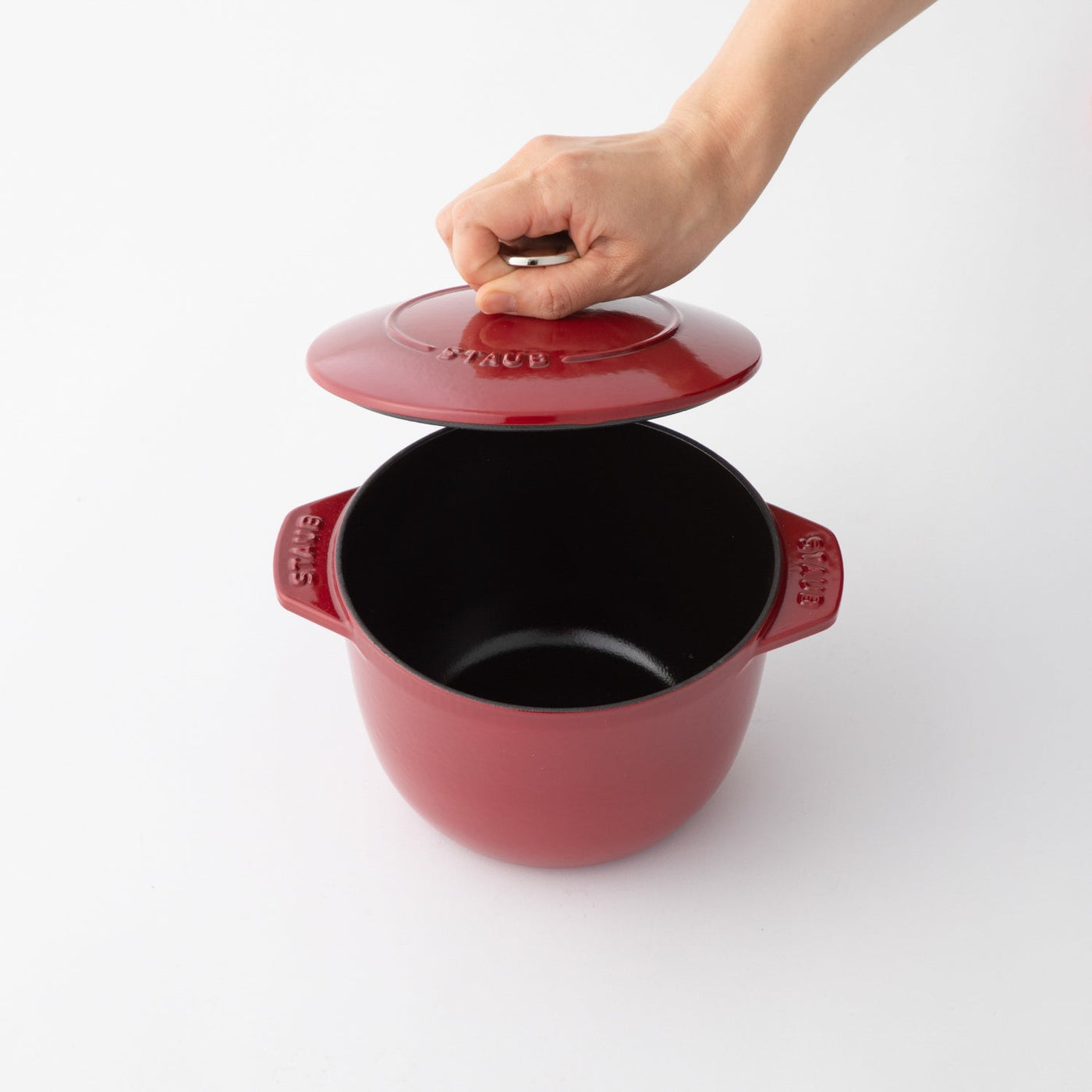 おまけ付き！】STAUB(ストウブ）ラ・ココット de GOHAN M グレー 40509