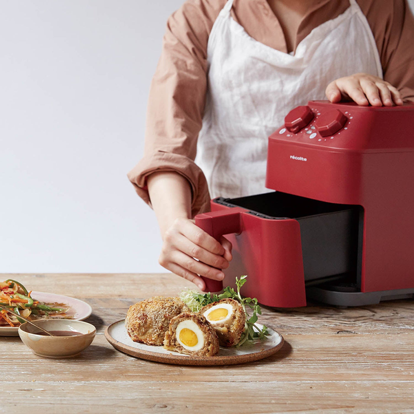 recolte(レコルト) エアーオーブン レッド RAO-1(R) |キッチン用品通販