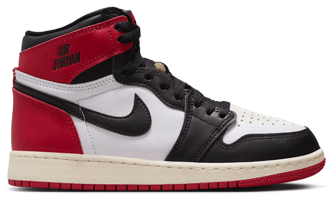 Jordan 1 Retro High OG Black Toe Reimagined (GS) – YankeeKicks Online