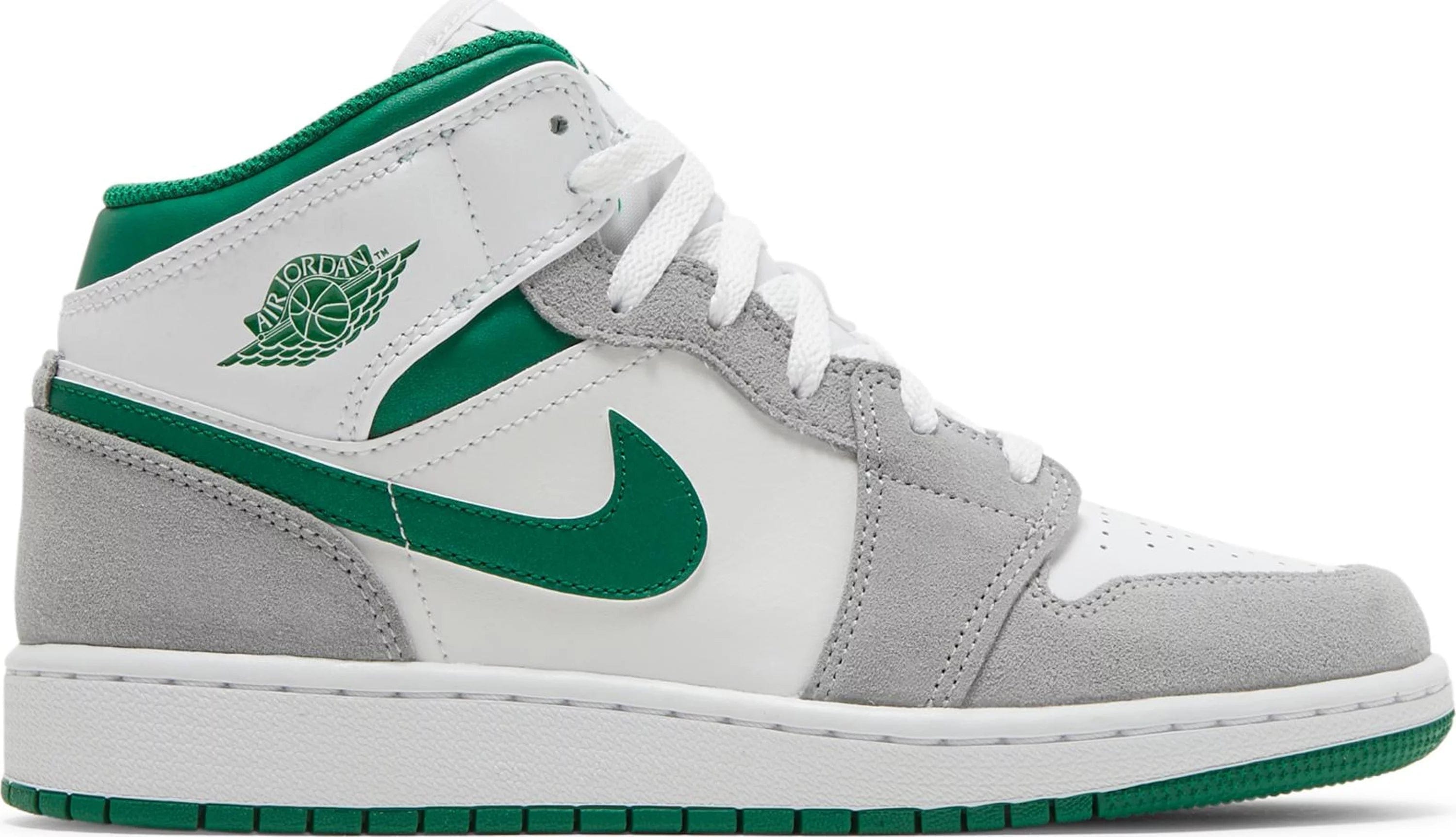 Jordan 1 Mid SE Grey Green (GS) – YankeeKicks Online