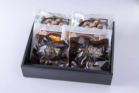 黒毛和牛ギフト通販｜ミート矢澤 黒毛和牛100%ハンバーグ