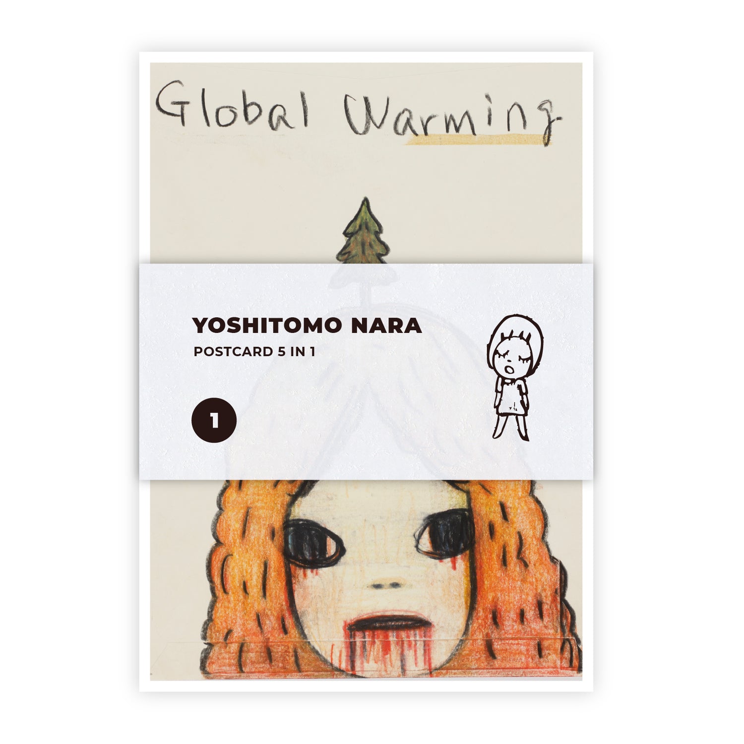 奈良美智 2025 ポストカードセット vol.1 – YOSHITOMO NARA Exhibition