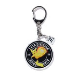Pokémon UNITE × ZETA DIVISION ACRYLIC KEY CHAIN Pikachu / BLACK