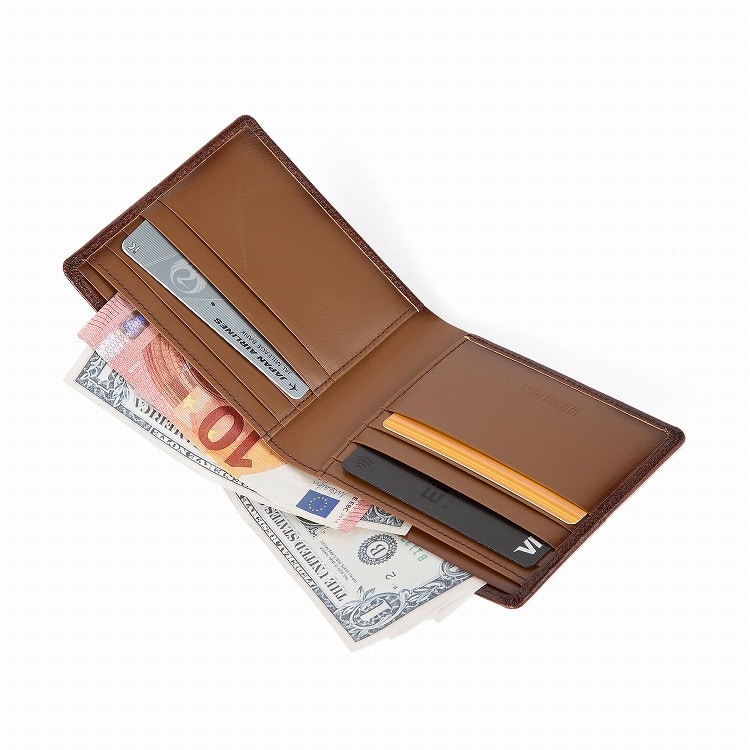 LO HOMME PRESSE／ロ・オム・プレッセ アルカイックAC 本革 二つ折り