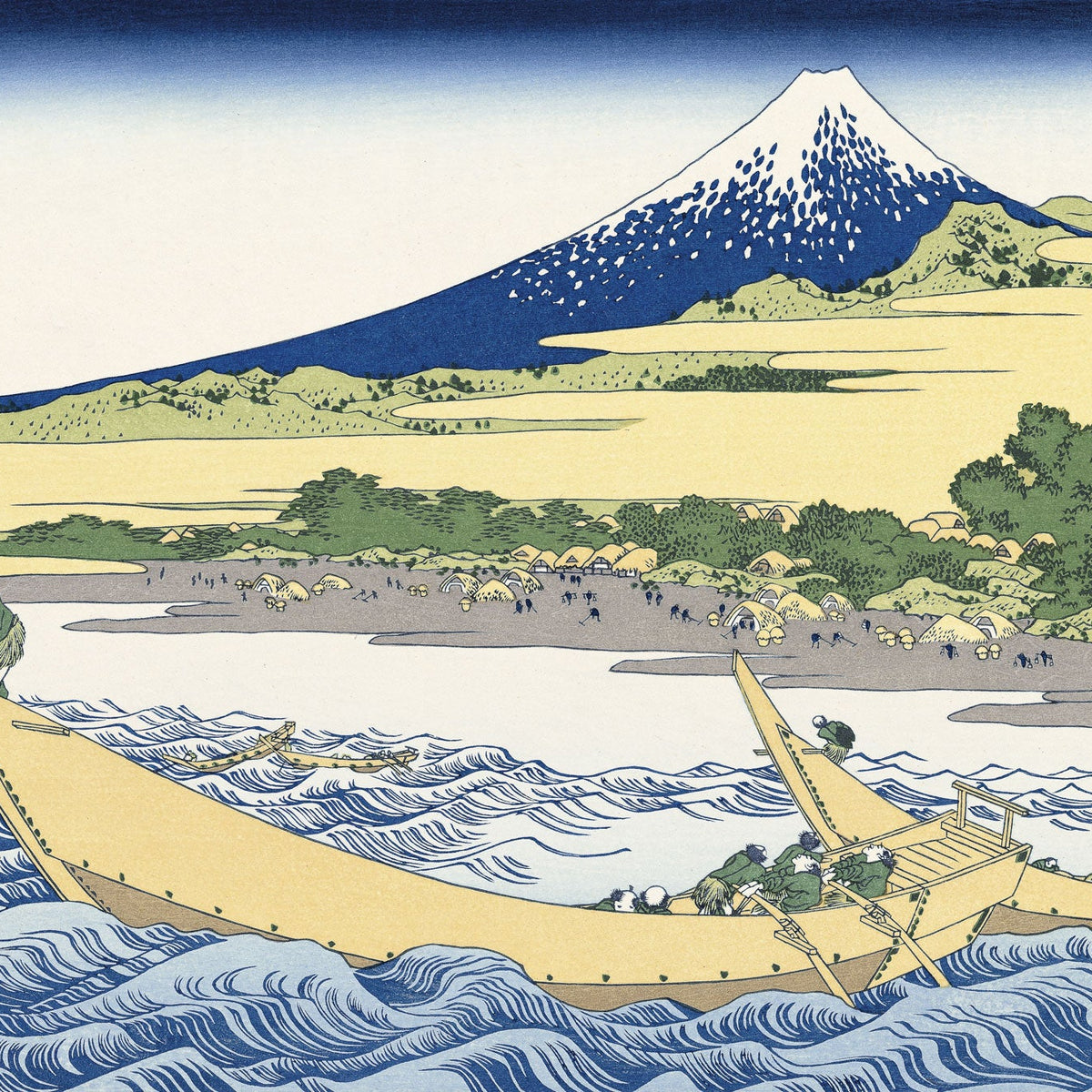 Katsushika Hokusai（葛飾北斎） 葛飾北斎「富嶽三十六景 東海道江尻
