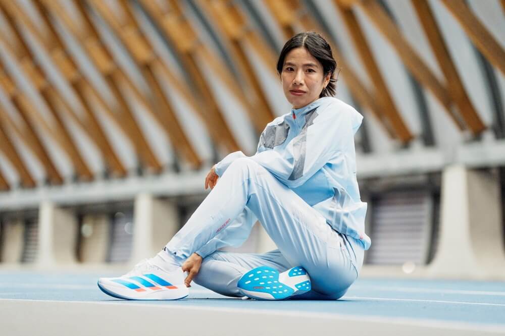 新谷仁美が語る「走ってこそ分かる、レースにかなり近い一足