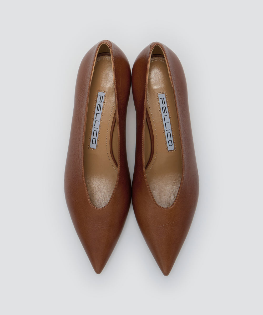 PELLICO | パンプス 3.5cm BROWN - アマンオンラインストア – AMAN