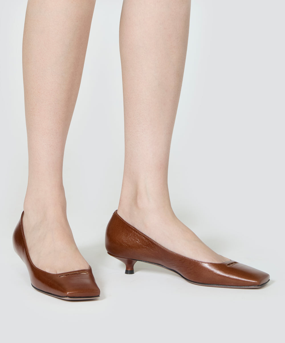 PELLICO | アネッリ パンプス 3.0cm BROWN - アマンオンラインストア