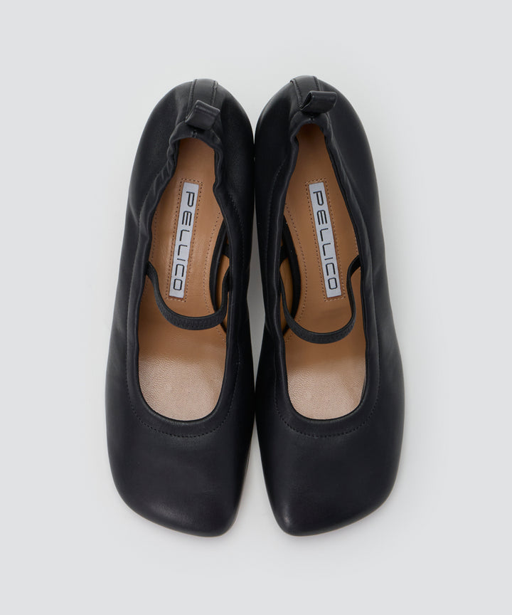PELLICO | メリージェーン パンプス 8.0cm BLACK - アマンオンライン