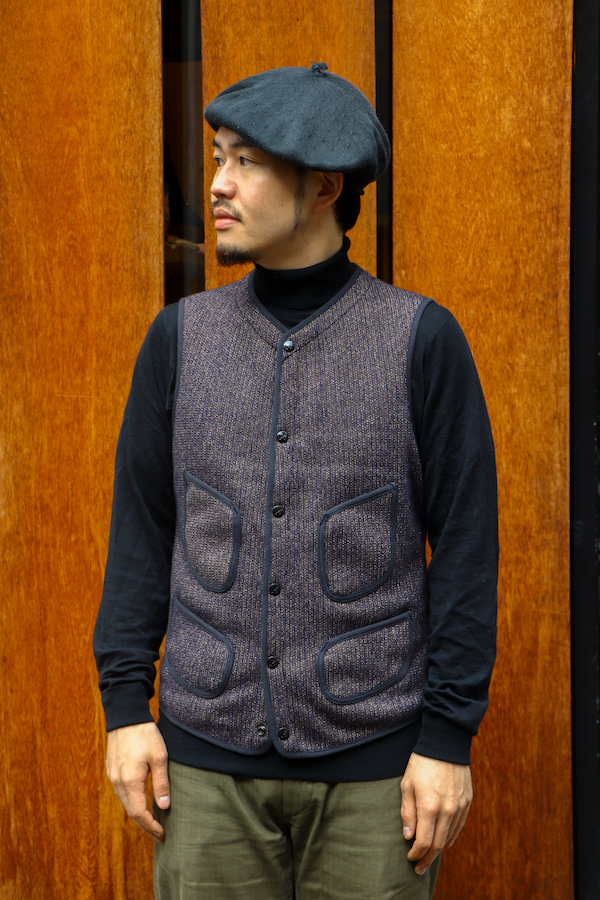 ANATOMICA SAPPORO ONLINE STORE / BEACH CLOTH VEST / WOOL COTTON