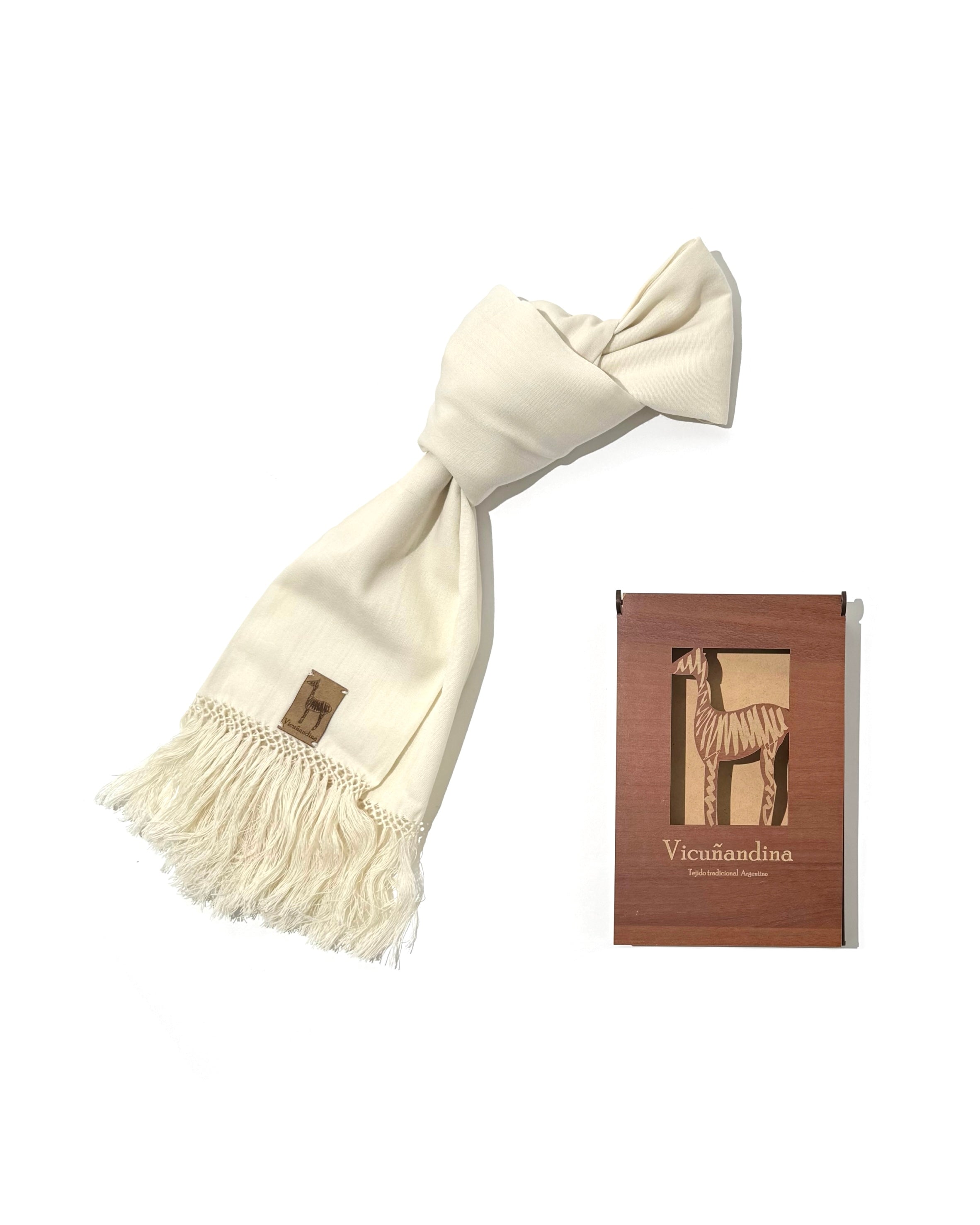VICUNANDINA SCARF / LARGE WHITE – ANATOMICA OFFICIAL ONLINE STORE