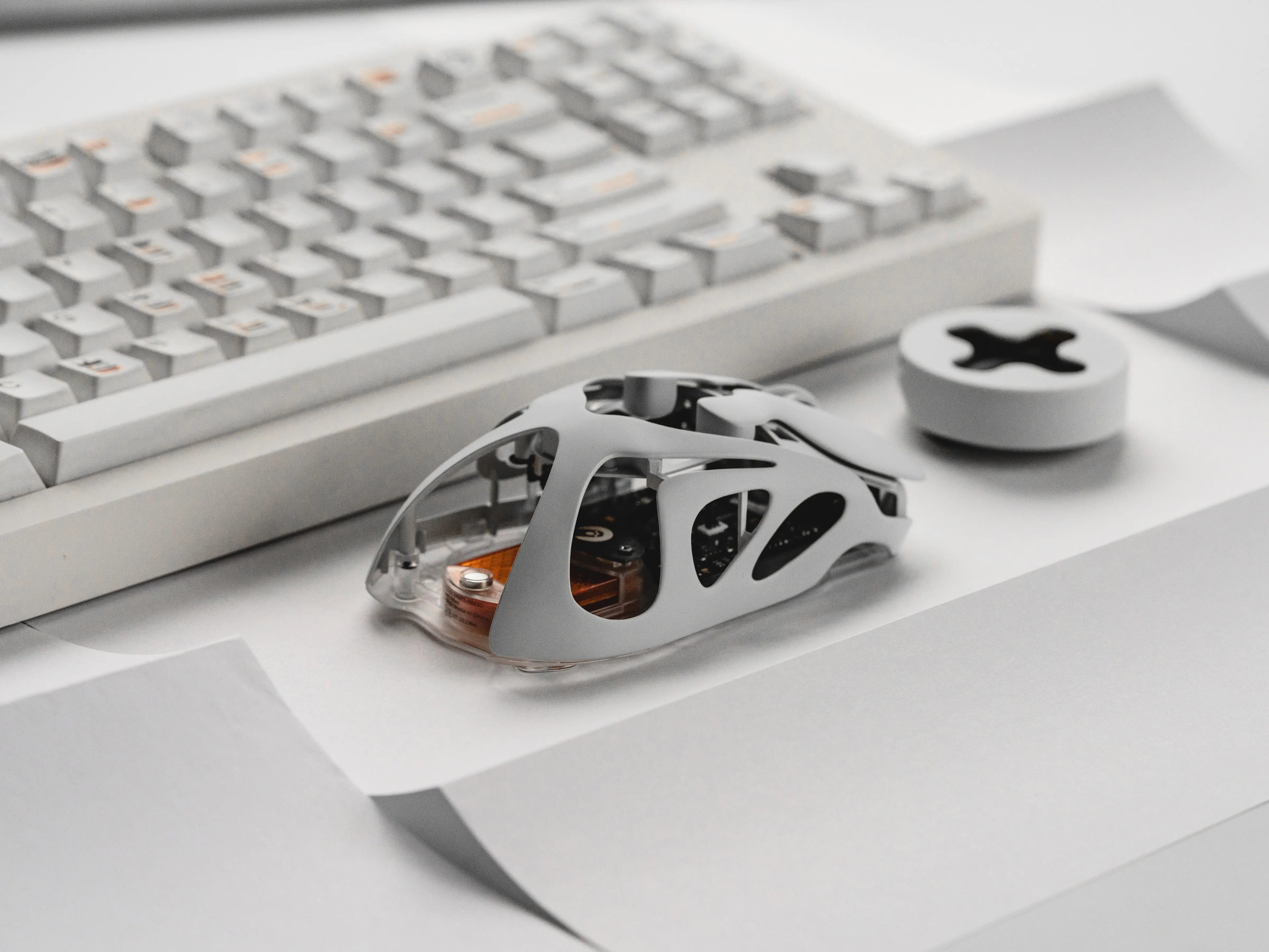 AM INFINITY MOUSE - Cloud White