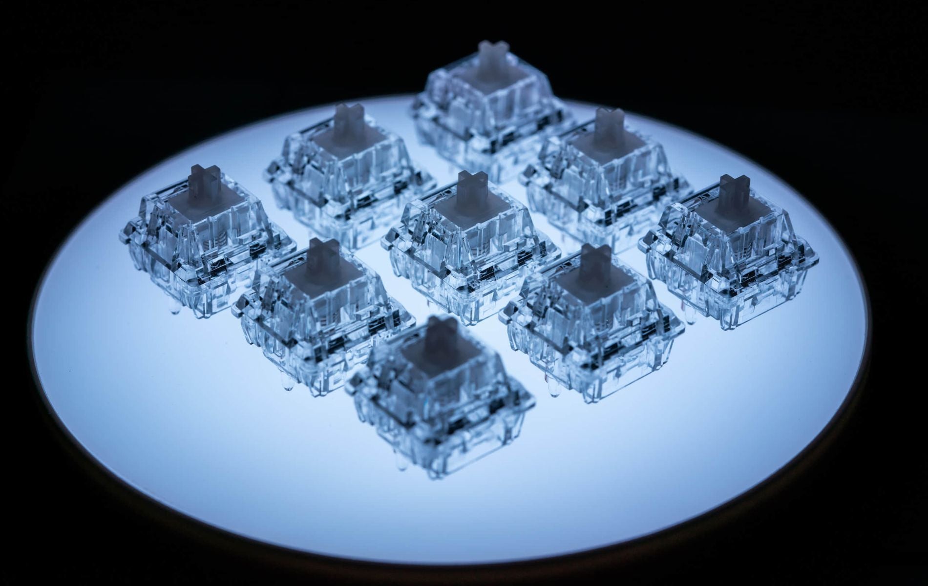 Icy Silver Pro V2 Switches (90pcs)