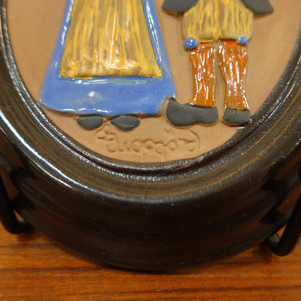 陶板 夫婦 ガブリエル スウェーデン Sweden Gabriel keramik