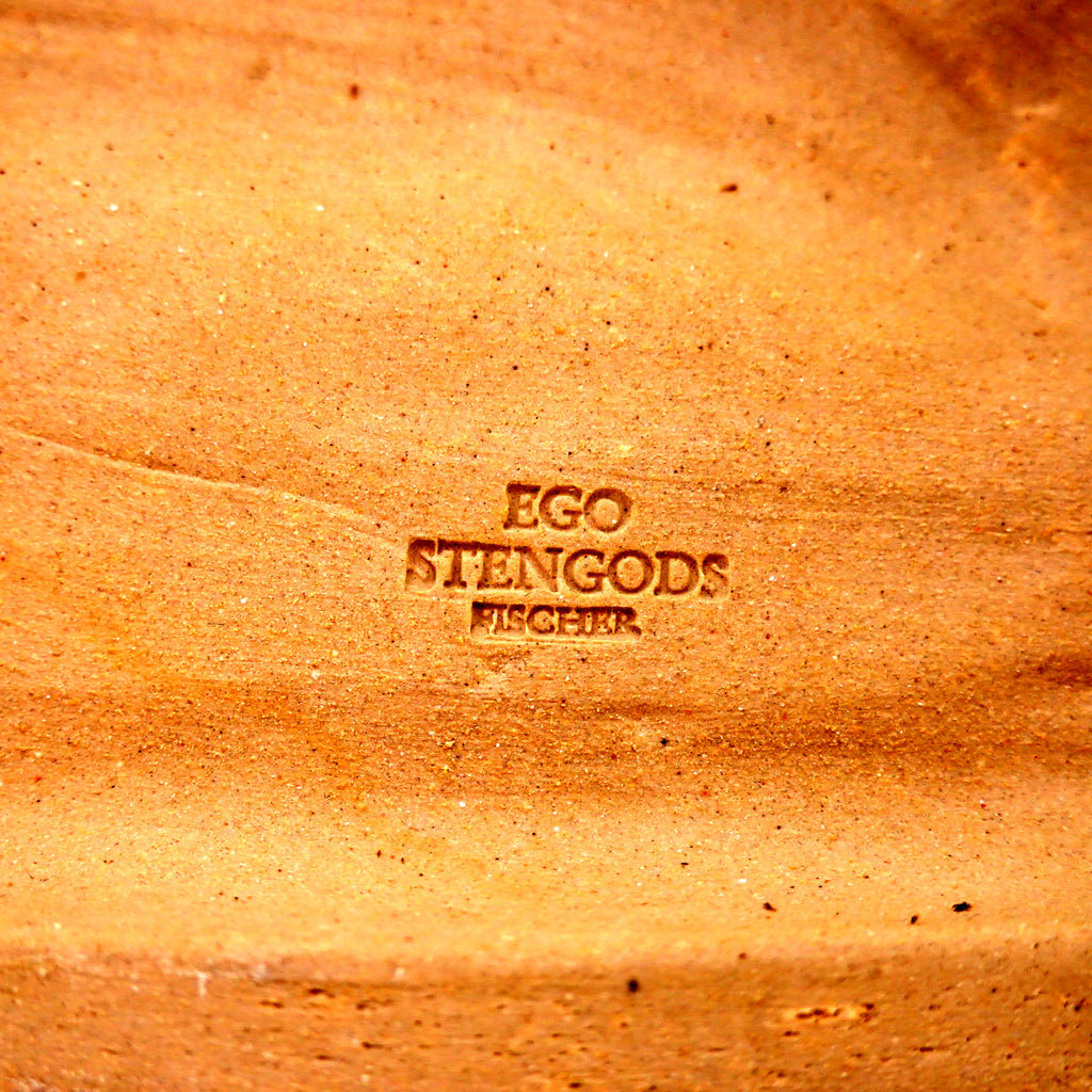 陶板 3羽のフクロウ ウィリー・フィッシャー スウェーデン EGO Willy