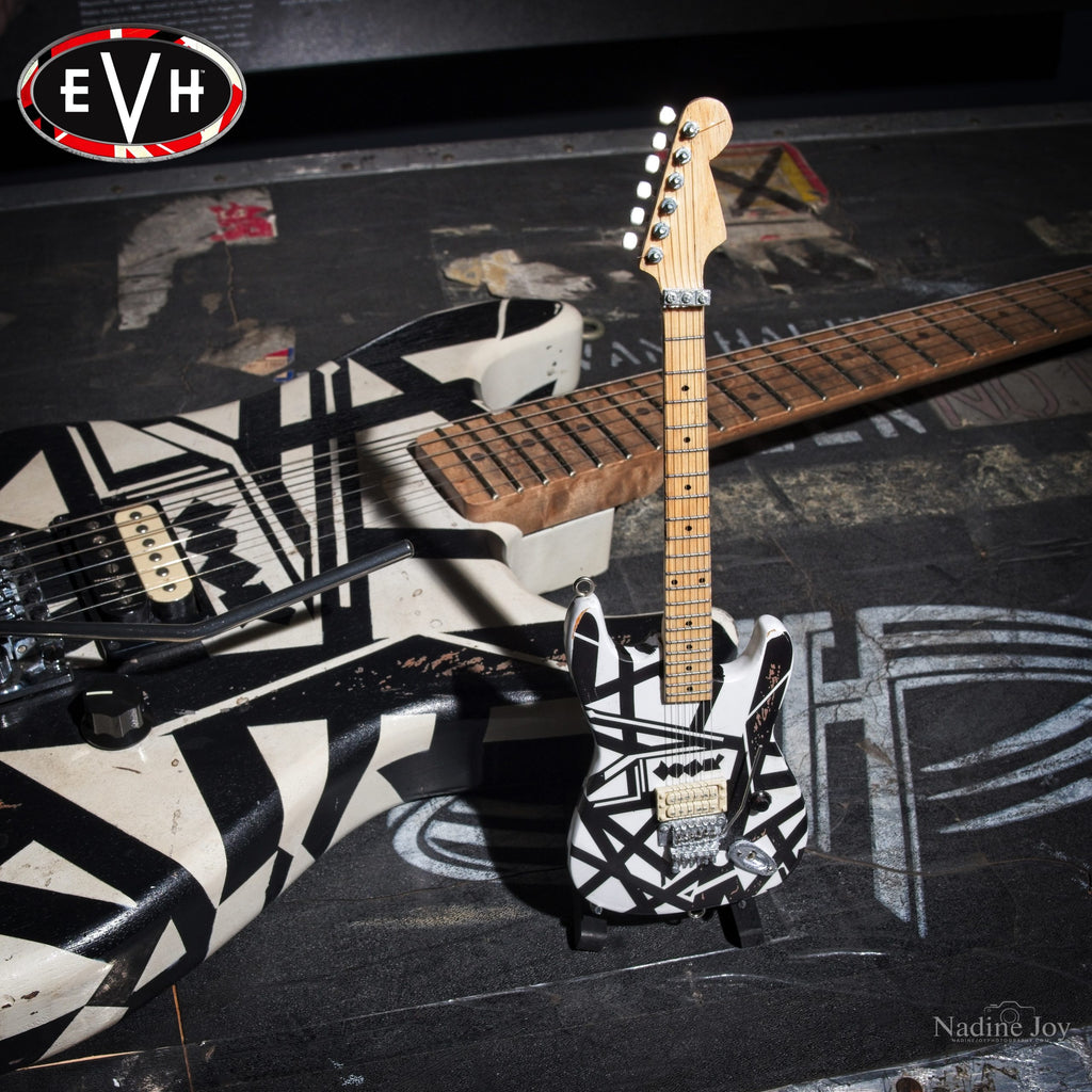 Eddie Van Halen EVH “Shapes” Mini Guitar Replica Collectible