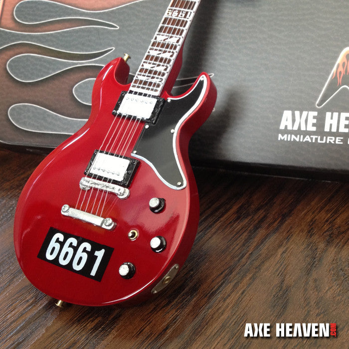 Officially Licensed Zacky Vengeance 6661 Reissue Mini Guitar