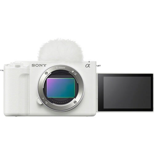 Sony ZV-E1 Mirrorless Camera (White, Body Only) by Sony at B&C Camera
