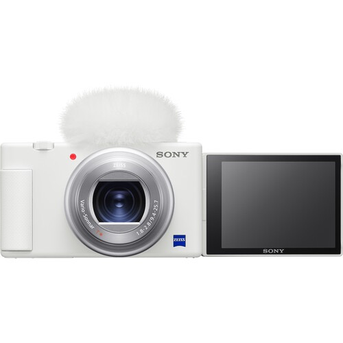 Sony ZV-1 Digital Camera (White) by Sony at B&C Camera