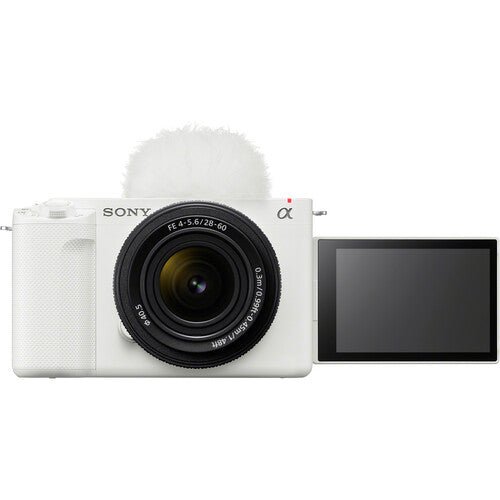 Sony ZV-E1 Mirrorless Camera with 28-60mm Lens (White) by Sony at