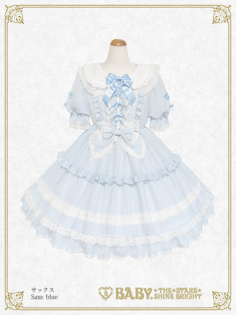 Fluffy Gingham Heart ワンピース – BABY, THE STARS SHINE BRIGHT