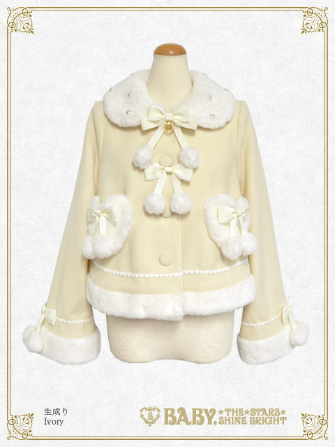 ポンポンリボンショートコート – BABY, THE STARS SHINE BRIGHT