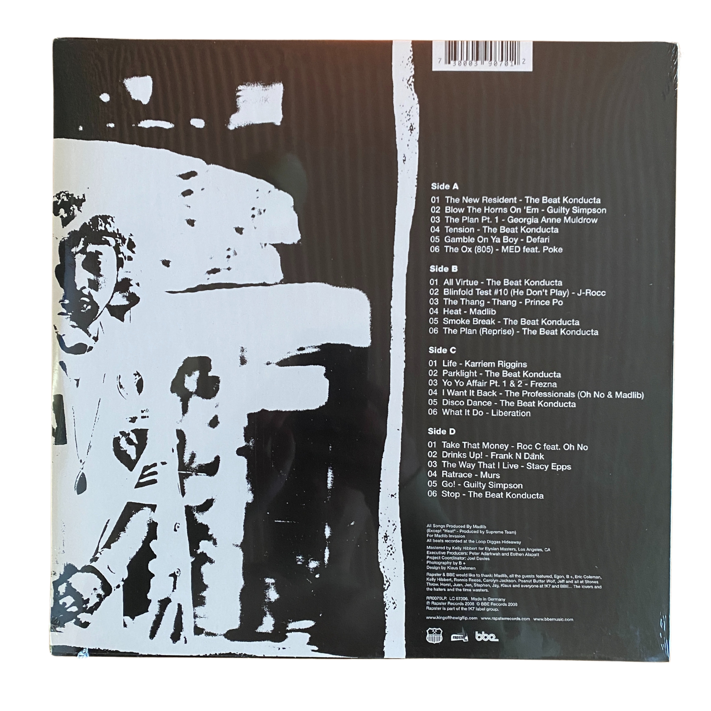 Madlib - WLIB AM: King of the Wigflip - BBE Music - Barely