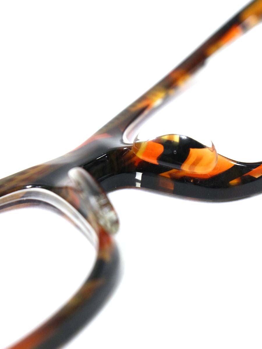 アランミクリ AL0322 B06G メガネ ブラウン/オレンジ 限定カラー セル