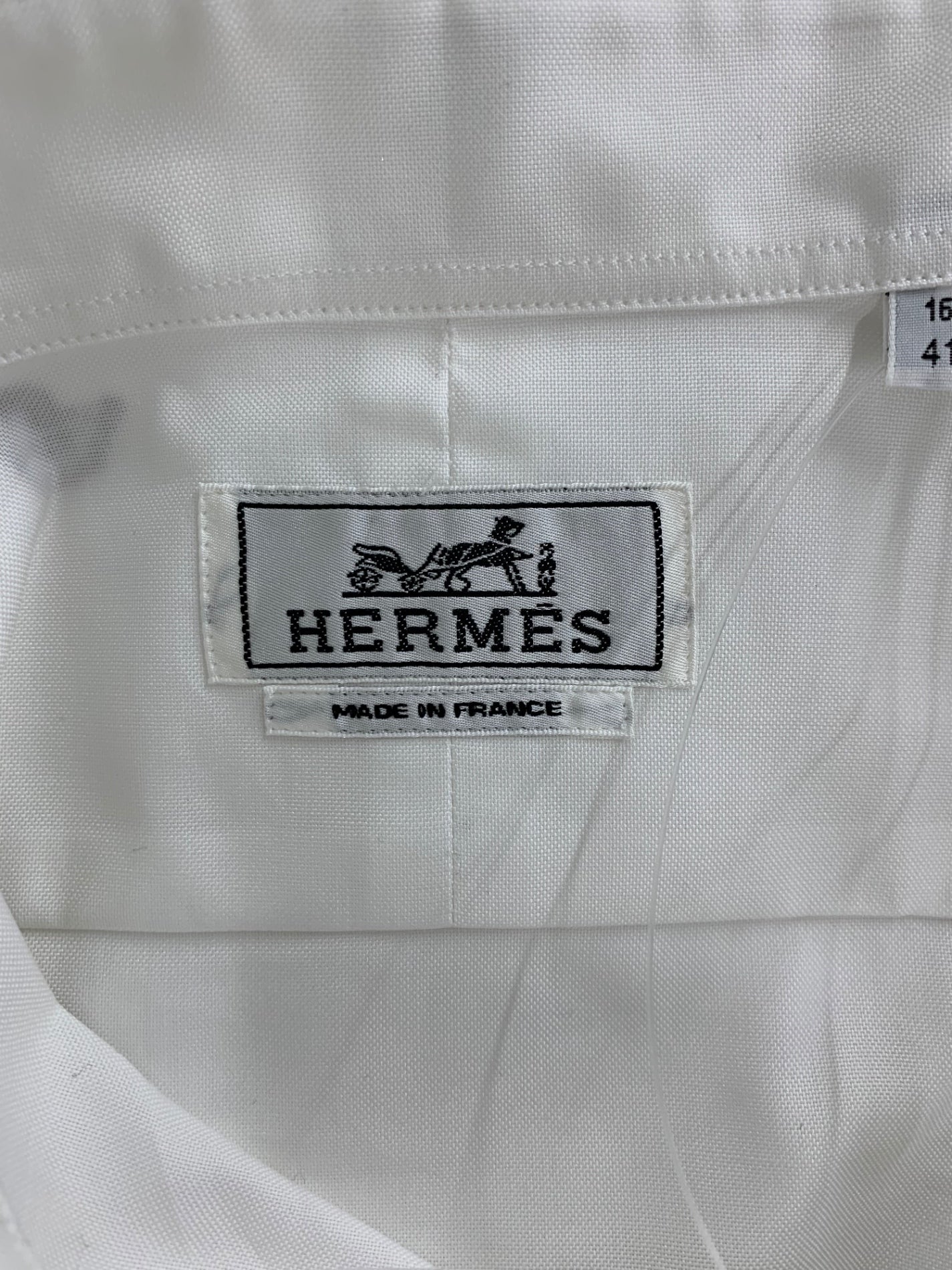 エルメス HermesLock H Multiシャツ H456040HB9037 シャツ 41 ホワイト