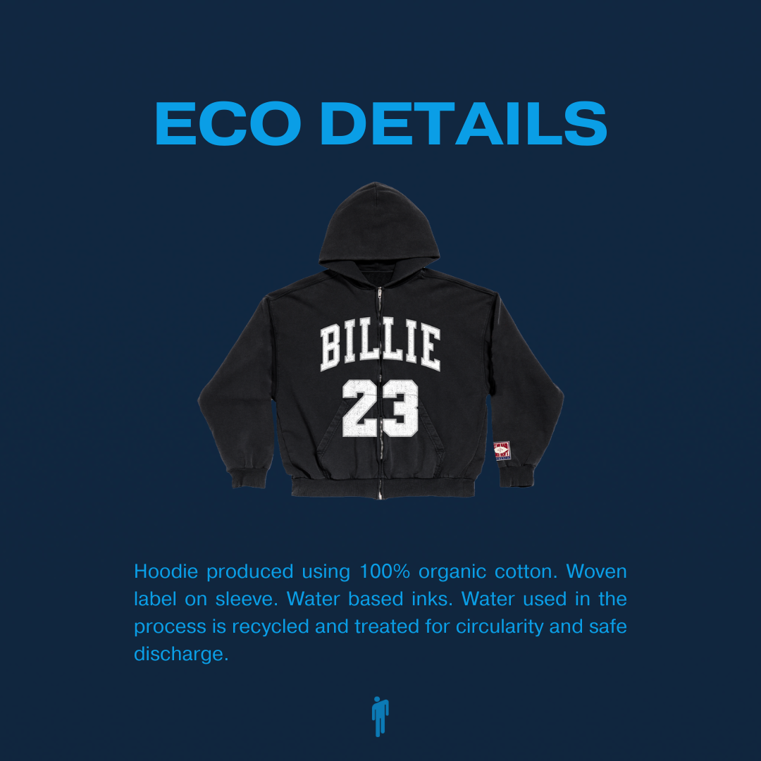 Billie 23 Zip Hoodie - Billie Eilish | Store