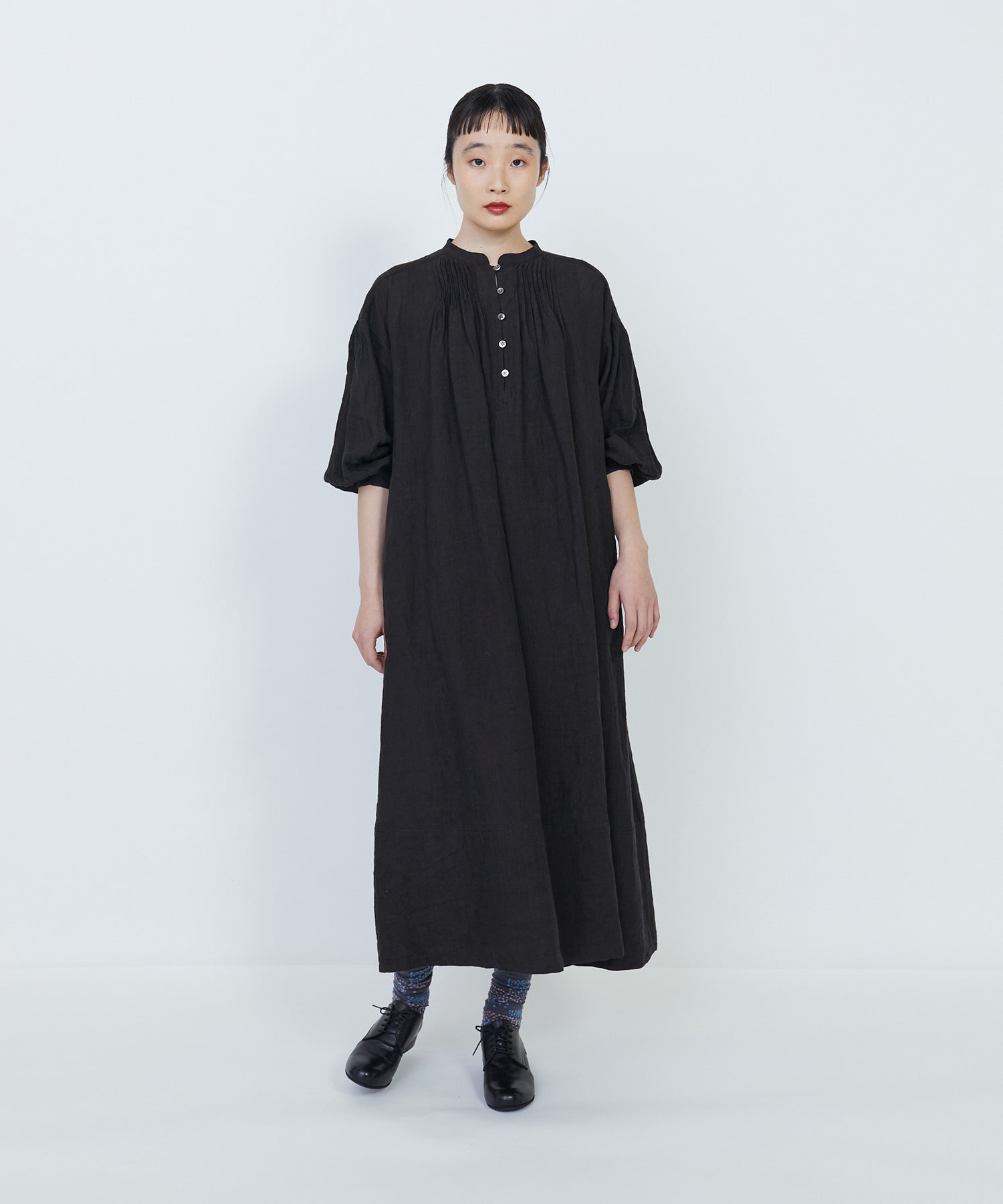 グランジリネンスモックワンピース｜BIGI online store - ビギ